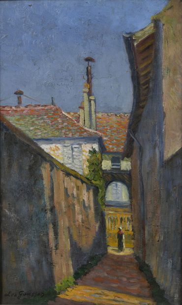 Léo GAUSSON (1860-1944)
Ruelle à Lagny-sur-Marne
Huile...