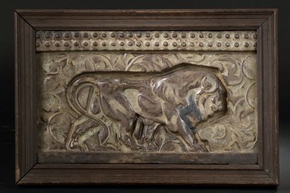 Alexandre BIGOT (1862-1910)
Lion
Bas-relief...