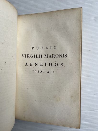null [VIRGILE]. Publii Virgilii Maronis Bucolica, Georgica, et Æneis. Ad optimorum...