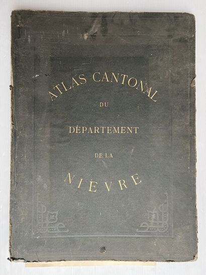 NEVERS, 1878
Cantonal Atlas of the Department...