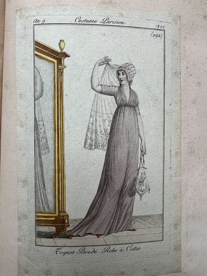 null Fashion of Paris, 19th century
Set of six volumes containing approximately 1180...