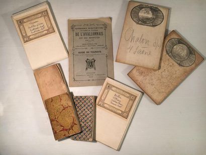 null Set of Burgundy cards including: 
- E. Andriveau-Goujon "Mâcon" and "Chalon-sur-Saône"....
