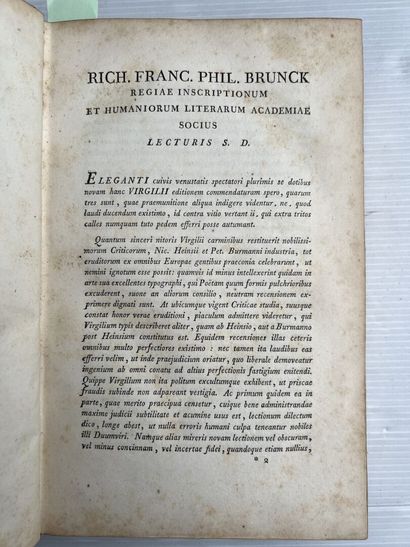 null [VIRGILE]. Publii Virgilii Maronis Bucolica, Georgica, et Æneis. Ad optimorum...