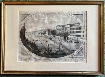 null Italian school of the late eighteenth century
View of Piazza del Popollo and...