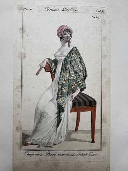 null Fashion of Paris, 19th century
Set of six volumes containing approximately 1180...