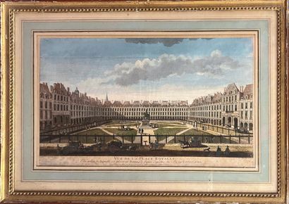 null After Jacques RIGAUD
View of the Place Royale, View of the Place Louis-le-Grand
Pair...