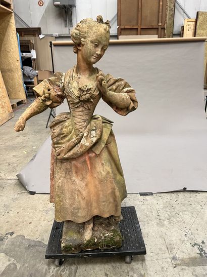 South of France, around 1800
Dancer
Terracotta
Accidents,...