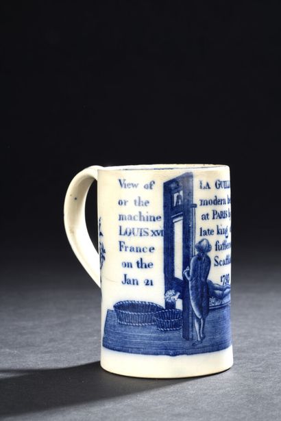 LIVERPOOL, circa 1793
Earthenware cup with...