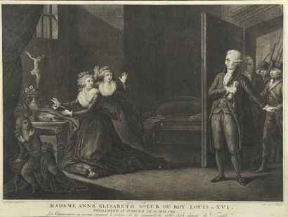 null Carlo LASINIO (1759-1838), graveur
Madame Anne Elisabeth soeur du roy Louis...