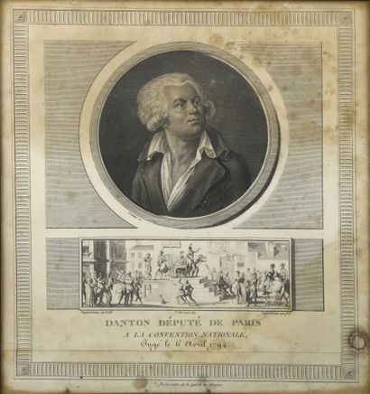 null After DUPLESSIS-BERTAUX
Portraits of the Revolution
Suite of nine engravings.
27...