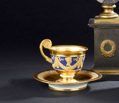 DARTE frères, Empire period
Porcelain cup...