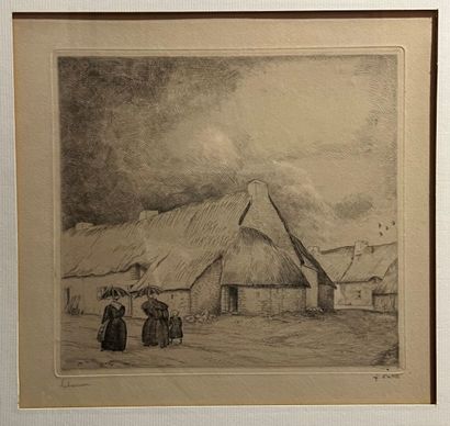 null Jean Emile LABOUREUR(1877-1943)
Views of Briere
Five etchings
18 x 19 cm 