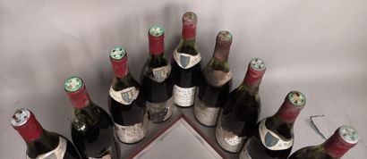null 9 bouteilles POMMARD Hospices de Beaune "Cuvée Billardet" - Mise GERICOT GAUTHIER...