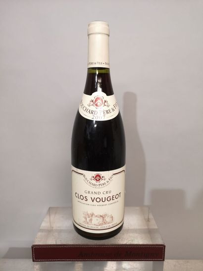 null 1 bouteille CLOS de VOUGEOT Grand cru - BOUCHARD Père & Fils 2007	
