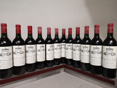 null 12 bouteilles Château LEOVILLE Las CASES - 2e Gcc Saint Julien 1987		
4 Légèrement...