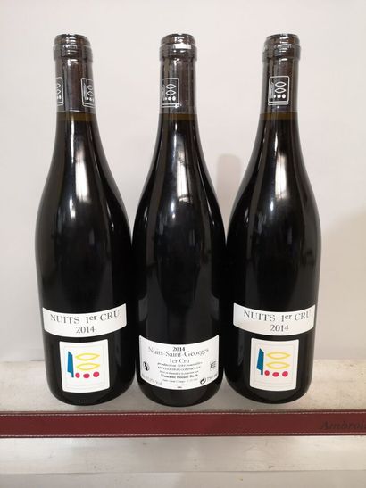 null 3 bouteilles NUITS St. GEORGES 1er cru - PRIEURE ROCH 2014
