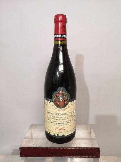 null 1 bouteille NUITS St. GEORGES 1er cru "Clos des Grandes Vignes" - MOILLARD	...