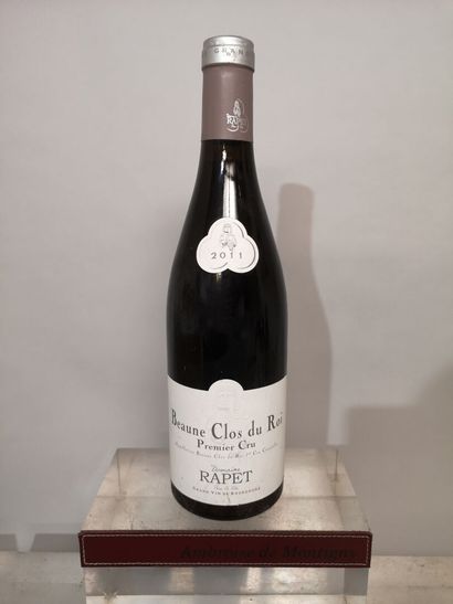 null 1 bouteille BEAUNE 1er cru "Clos du Roi" - Domaine RAPET 2011