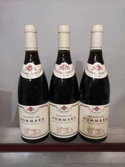 null 3 bouteilles POMMARD 1er cru - BOUCHARD Père & Fils 2007	
1 étiquette légèrement...