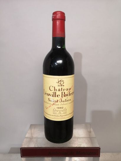 null 1 bouteille Château LEOVILLE POYFERRE - 2e Gcc Saint Julien 1982	
Etiquette...