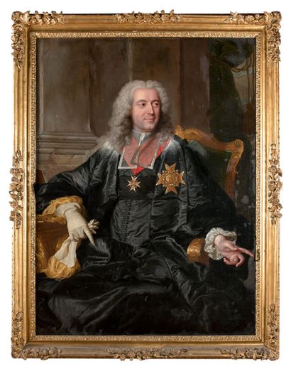 null Hyacinthe RIGAUD (1659-1743) et son atelier
Portrait de Marc Pierre de Voyer...