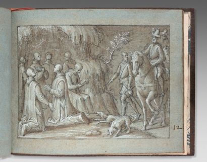 null Bernardino CAMPI (1520-1591)
Album containing sixteen scenes from the life of...