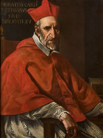 null Attribué à Guido Ubaldo ABBATINI (Città di Castello 1600 ? - Roma 1656)
Portrait...