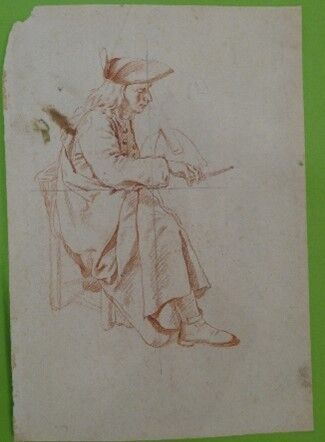 null Jan Josef HOREMANS the elder (Antwerp, 1682-1759)
Two studies of a cellist (recto-verso)
Sanguine.
Missing...