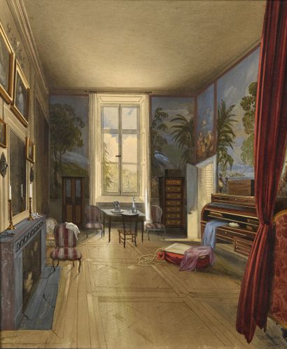 James ROBERTS (actif entre 1824 et 1867)
Chambre...