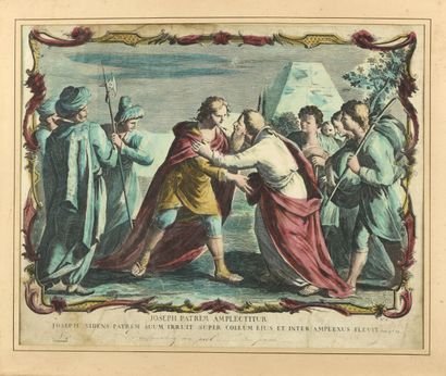 null 18th century ITALIAN school
Story of Joseph and Putiphar
Suite of four engravings...