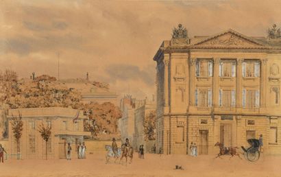 Théodore JUNG (1803-1865)
Hotel de Crillon...