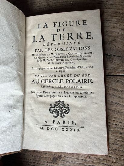 null MAUPERTUIS (Pierre Louis de). La Figure de la Terre, déterminée par les observations...