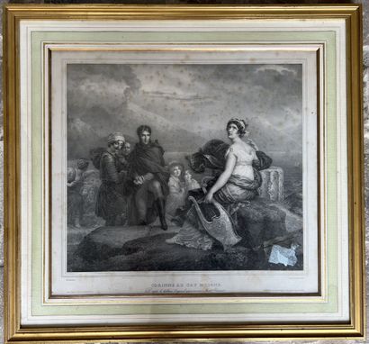 null After Gérard, engraved by Aubry-Lecomte 1828
Corinne at Cape Mysene
After the...