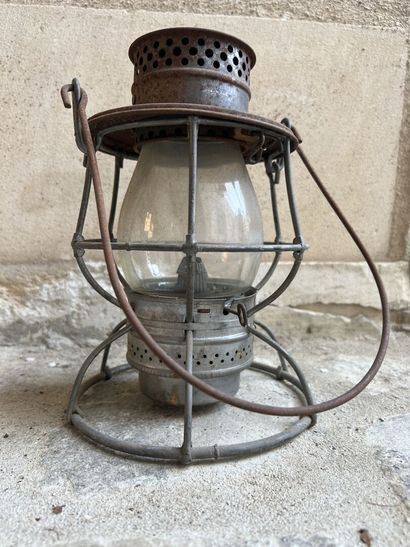 null Lampe de mineur, début XXème
"Adlake" Reliable, The Adams & Westlake Co. New...