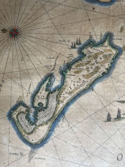 null "Insulae Divi Martini et Uliarus Vulgo l'Isle de Re et Oleron"
Engraved map...