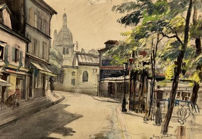 null Eugène Véder (1876-1936)
Lot de 8 dessins
Paris, St-Nicolas du Chardonnet -...