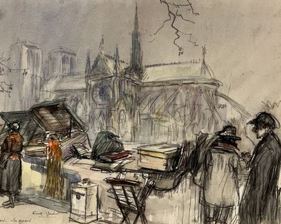 null Eugène Véder (1876-1936)
Lot de 8 dessins
Paris, St-Nicolas du Chardonnet -...