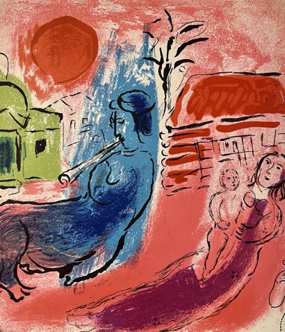 null Jacques LASSAIGNE, Chagall. Paris, Maeght éditeur, 1957. In-8, cartonnage de...