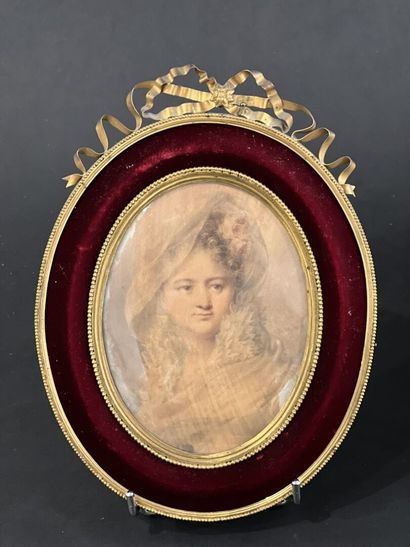 Jean-Baptiste ISABEY (1767-1855)
Jeune femme
Crayon...