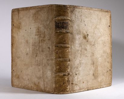 PIERRE DE BLOIS. Opera Petri Blesensis… nunc primum in lucem producta… Moguntiae, ex Off. typogr. J. Albini, 1600. 