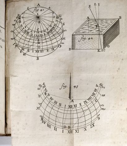 [Manuscrit]. [Gnomonique]. 2 volumes [Manuscrit]. [Gnomonique]. [Éléments de calculs...