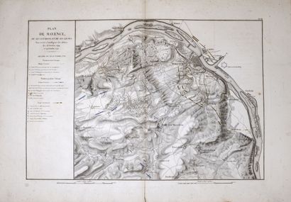 [Militaria]. GOUVION-SAINT-CYR (Laurent de). Atlas des cartes et plans relatifs aux...