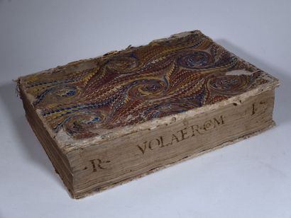 [Post-incunable]. MAFFEI (Raffaele).  Commentariorum urbanorum liber primus [-XXIII]. [Rome, Johann Besicken, 1506]. 