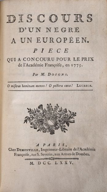 [Éloges & panégyriques]. Recueil réunissant 11 pièces publiées à Paris au XVIIIe siècle.