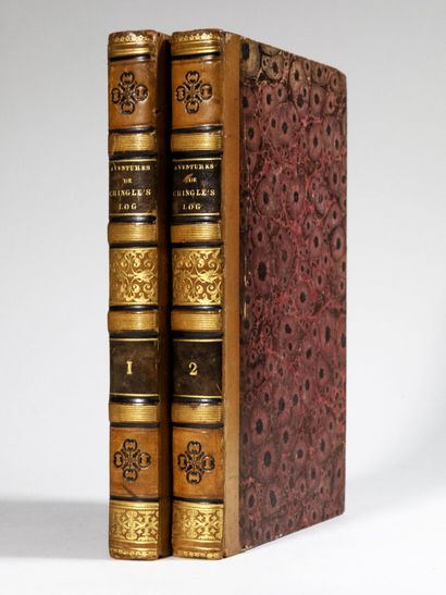 [SCOTT (Michael)]. Aventures d'un lieutenant de marine, publiées par Wilson. Traduit de l'anglais par P. Hennequin. Paris, Dumont, Charpentier, 1834.
