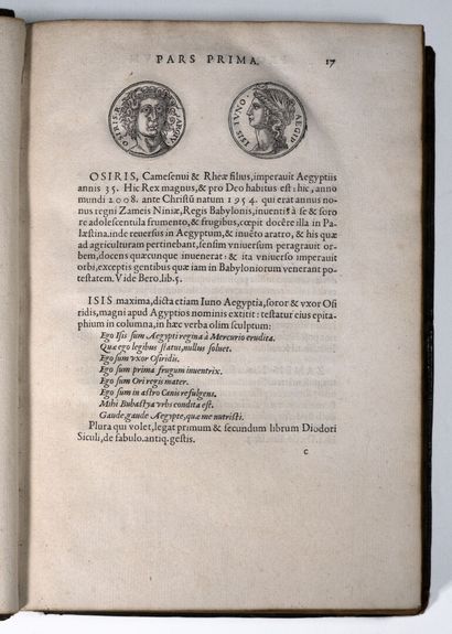 [Livre du XVIe siècle]. [ROUILLÉ (Guillaume)]. Promptuarii iconum insigniorum à seculo...