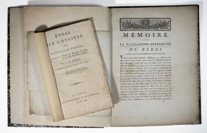 [Berry]. 2 volumes [Berry]. [CHAROST (Armand-Joseph de Béthune de)]. Mémoire sur...