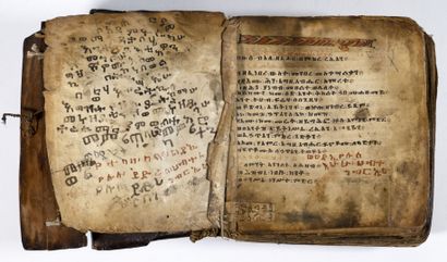[Manuscrit]. [Éthiopie]. Manuscrit ancien sur parchemin [Manuscrit]. [Éthiopie]....