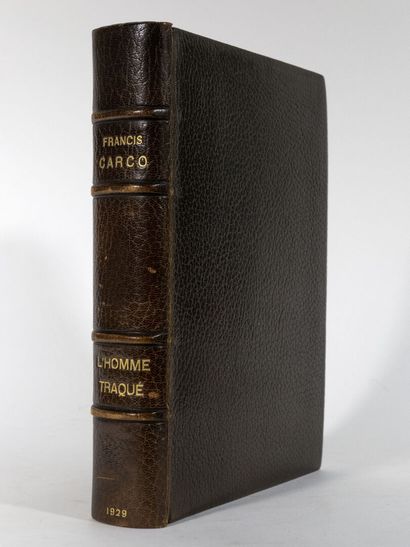 CHAS LABORDE. CARCO (Francis). L'homme traqué. Paris, Librairie des Champs Élysées, 1929.