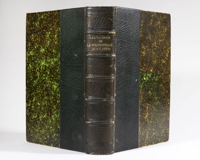 [Musique]. [Bibliographie]. BIBLIOTHÈQUE royale de Belgique. Catalogue de la bibliothèque de F. J. Fétis acquise par l'État belge. Bruxelles, Muquardt, 1877. 